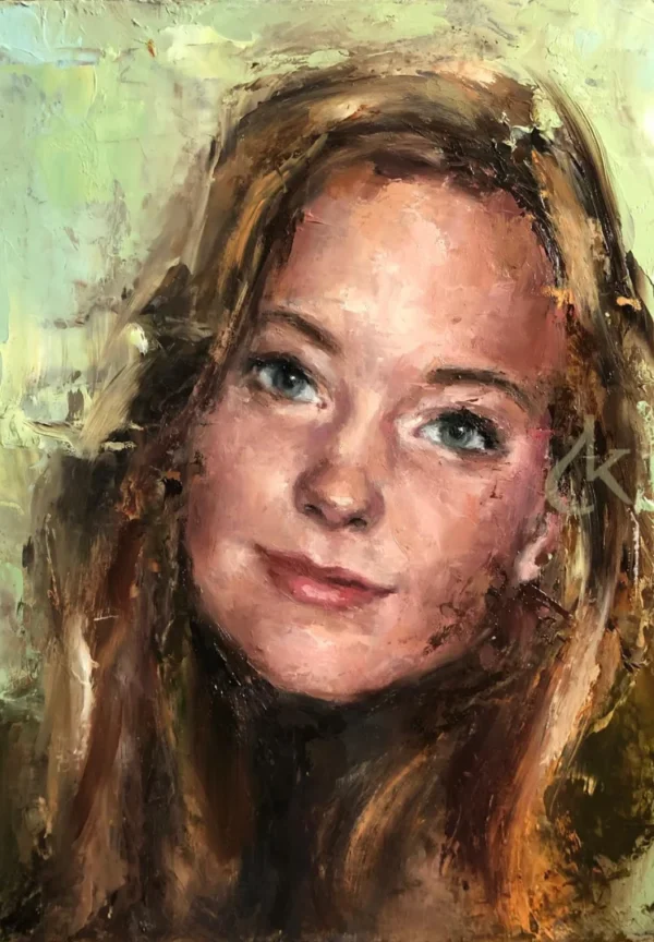 Isabel | Olieverf op paneel, 30 x 40 cm